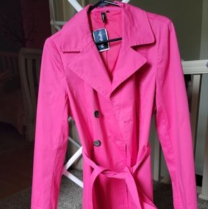 -NWT- Pink dress coat